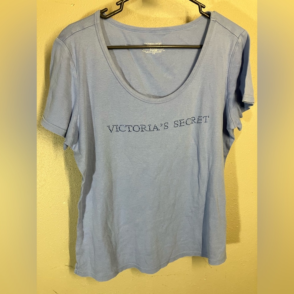 Victoria’s secret large pajama T-shirt, blue